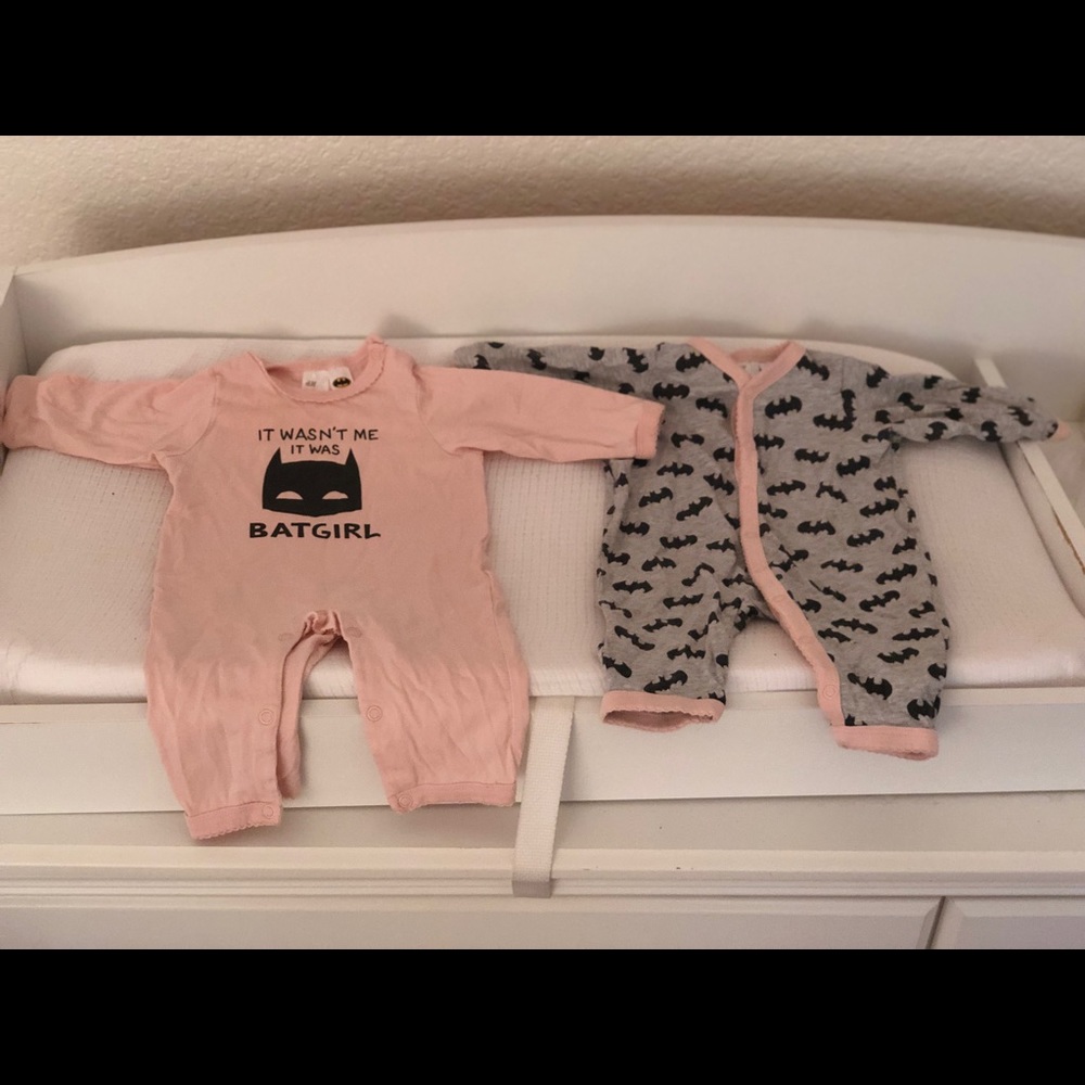 Bat girl onesies